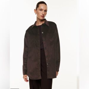 Aritzia The Group BABATON Graydon Shirt in CREAM